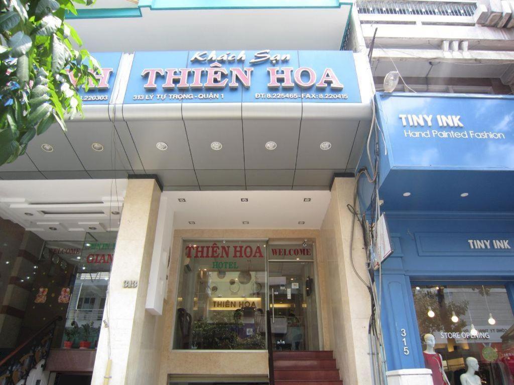 Thien Hoa Hotel Cidade de Ho Chi Minh Exterior foto
